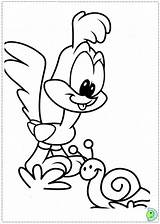 Coloring Pages Runner Road Cartoon Dinokids Baby Printable Looney Tunes Kids Close Color Getcolorings sketch template