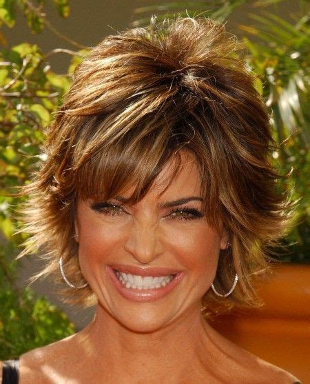 Lisa Rinna Color Thick Hair Styles Haircut For Thick