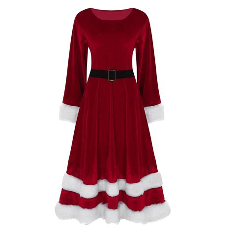plus size christmas costumes women christmas costume mrs santa claus