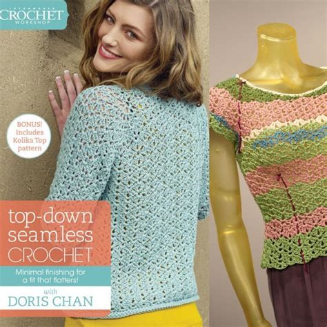 Top Down Crochet Sweaters Fabulous Patterns With Perfect Fit