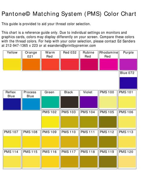 pms color chart  directed  issuu