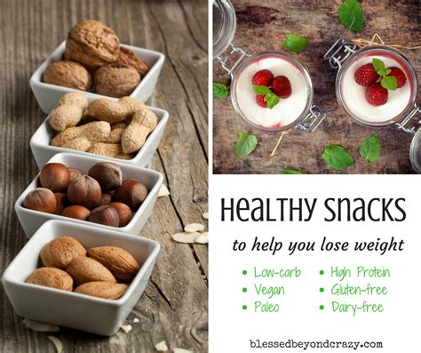 Healthy Snacks To Help You Lose Weight Allergy Friendly List