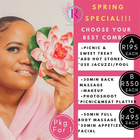 spring spa special  reconnect day spa