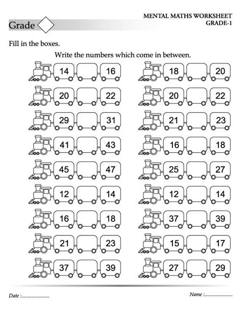 numbers worksheet kindergarten math worksheets  math