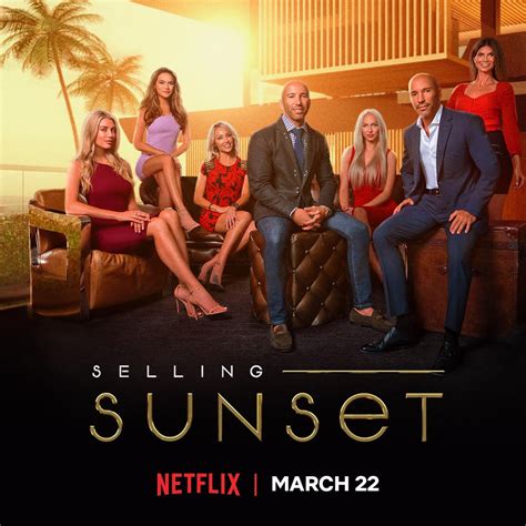 tune   netflixs reality tv premier  selling sunset redhead mom