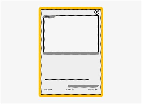 magnificent blank pokemon card template elaboration blank pokemon