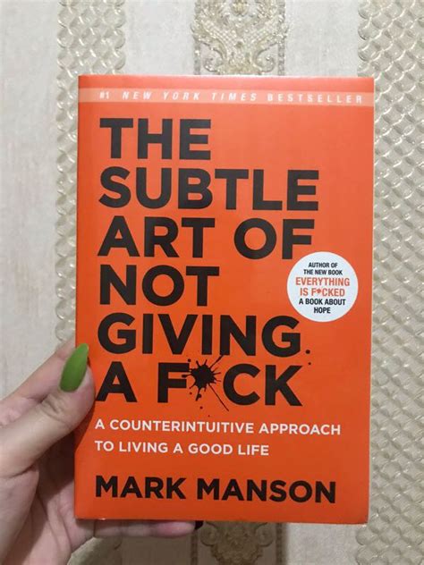 The Subtle Art Of Not Giving A F Ck Mark Manson Buku And Alat Tulis