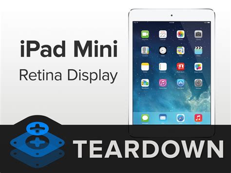 ifixit ipad mini  retina display teardown reveal