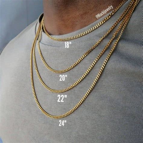 cuban link chain necklace  men gold cuban necklace etsy uk