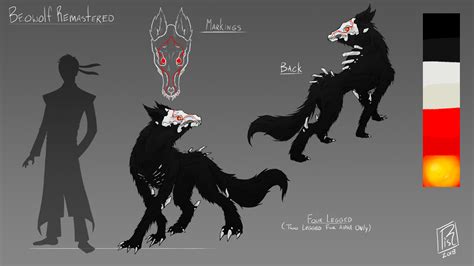 remastered beowolf grimm concept art risgord rrwby