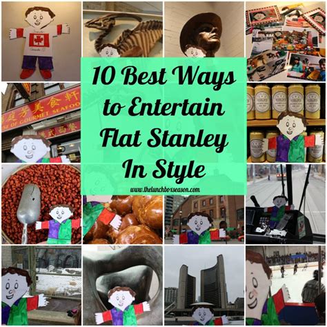 ways  entertain flat stanley  style  lunchbox