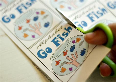 alphabet  fish game  homeschool