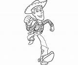 Woody Sheriff Pages Random Colouring sketch template