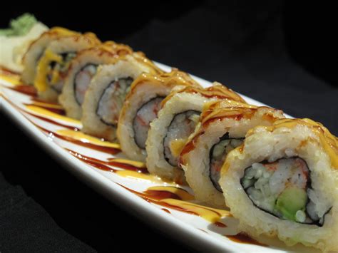 california crunchy roll popular sushi rollsvegetarian roll