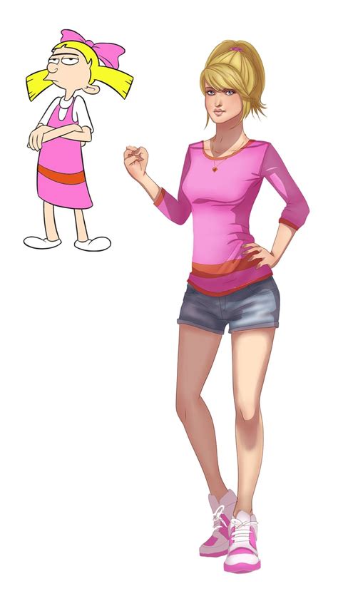 Helga From Hey Arnold 90s Cartoons All Grown Up