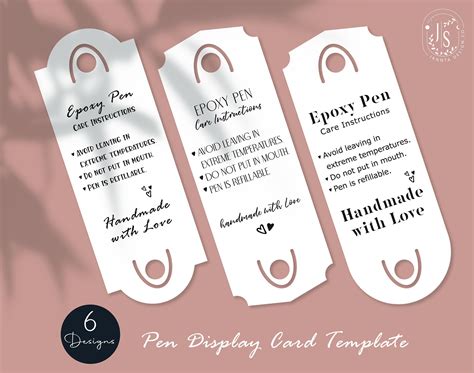epoxy  display card svg glitter  care template  etsy
