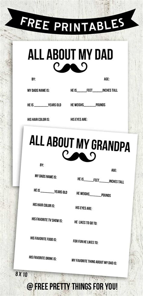 dad  grandpa  printable  pretty