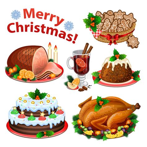christmas feast clipart   cliparts  images