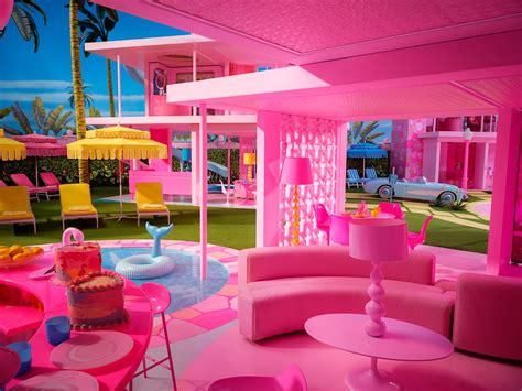 barbies dreamhouse  pink carpet party decor  adore