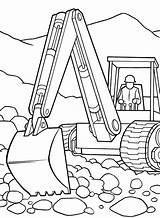 Coloring Backhoe Pages Deere John Police Motorcycle Printable Tractor Drawing Colouring Clipart Template Book Grua Getcolorings Color Getdrawings Library Popular sketch template