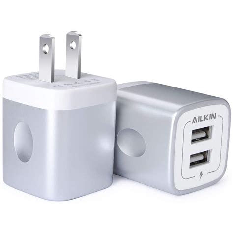 usb wall charger charger block  multiport fast charge power brick cube replacement
