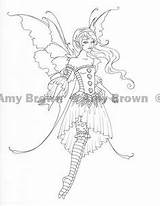 Gumdrop Fairies Feen Copic Malbögen Feenkunst Ausmalbilder Malbücher Malen Schwarz Malvorlage Getcolorings sketch template