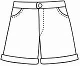 Pantalones Pantalon Imagui Pantaloneta sketch template