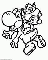 Pages Coloring Peach Mario Kart Colouring Princess Related sketch template