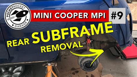 classic mini cooper sportspack classic mini rear subframe removal youtube
