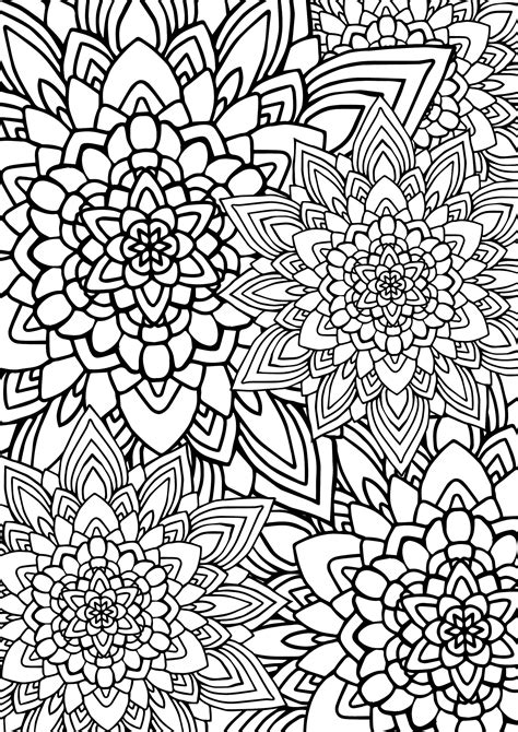 printable floral mandala colouring page aus letter star stickers