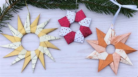origami ideas    origami star ornament