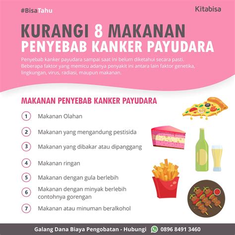 daftar menu makanan  penderita kanker payudara resep masakan indonesia