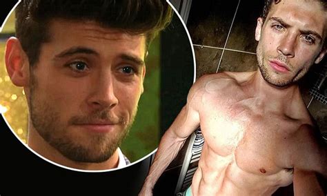 emmerdale hunk ned porteous shows off abs on instagram daily mail online