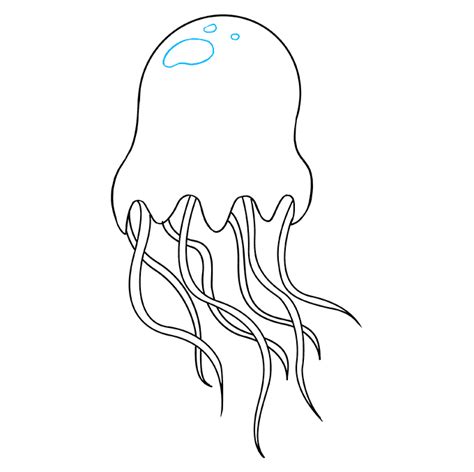 draw  jellyfish  easy drawing tutorial