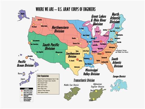 map   army bases topographic map  usa  states
