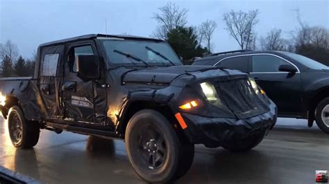 jeep wrangler based pickup production starting in april 2019