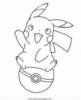 Pikachu Pokeball Malvorlage Ausmalbilder Kawaii Ausmalen Malvorlagen Gratismalvorlagen Trickfilmfiguren sketch template