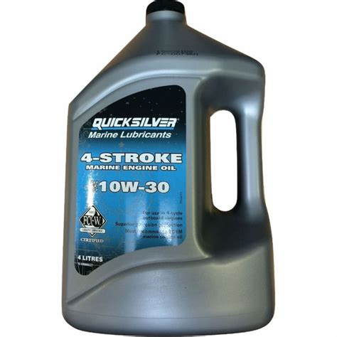 quicksilver  stroke marine engine oil  litres