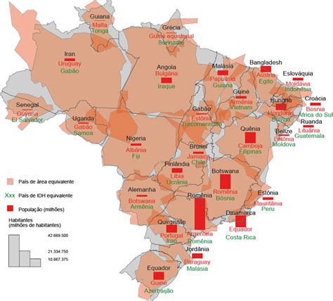 Estados Brasileiros E Países Do Mundo
