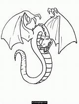 Dragons Printable Coloring Popular sketch template