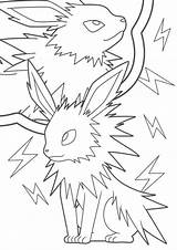 Coloring Pages Pokemon Eevee Eeveelutions Pikachu Printable Adult Book Anime Friends Pokémon Evolution Drawing Drawings Colouring Tulamama Collection Color Pacificpikachu sketch template