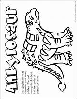 Coloring Dinosaur Ankylosaurus Pages Dan Dino Colouring Clip Library Volcano Popular Coloringhome sketch template