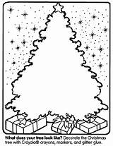 Coloring Christmas Pages Tree Kids Crayola Printable Own Decorate Trees Sheets Colour Winter Crafts Create Preschool Choose Board Thebalance Printables sketch template