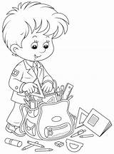 School Back Coloring Pages Sarahtitus Fun His sketch template