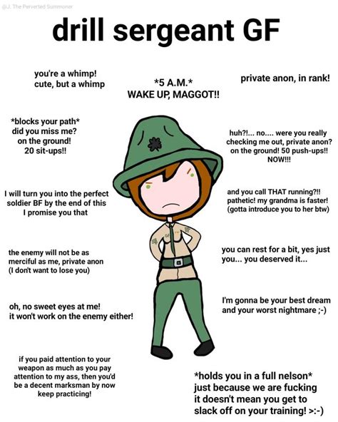 Drill Sergeant Gf Ideal Gf Know Your Meme
