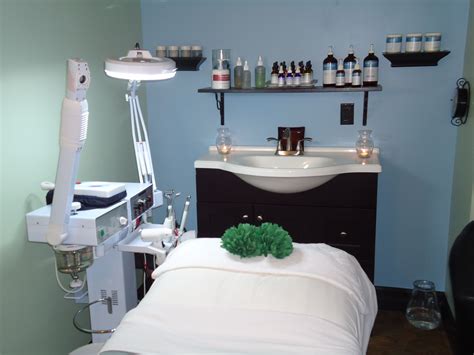 bioelements facials salon spanail room esthetician room massage