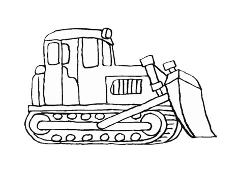 bulldozer coloring pages  printable coloring pages  kids