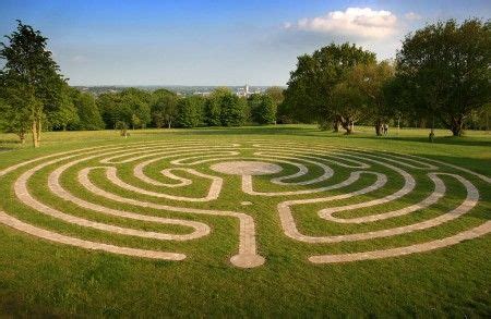 large circular maze   middle   field