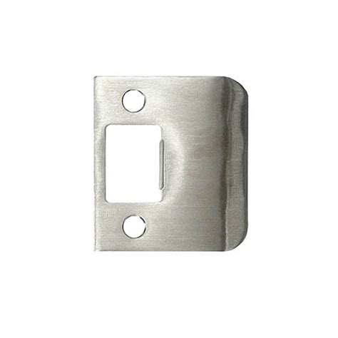 don jo stainless steel entry door standard latch strike plate  lowescom