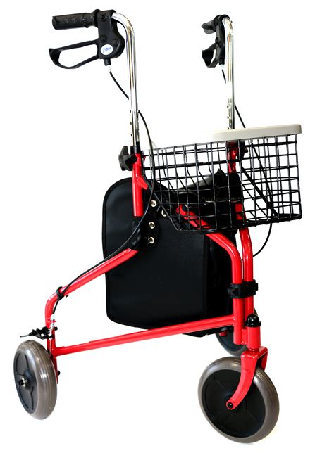 lightweight  lbs folding walker  wheels  wheel rollator walker  tray basket